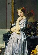 Jean Auguste Dominique Ingres Louise de Broglie, Countess d Haussonville oil painting artist